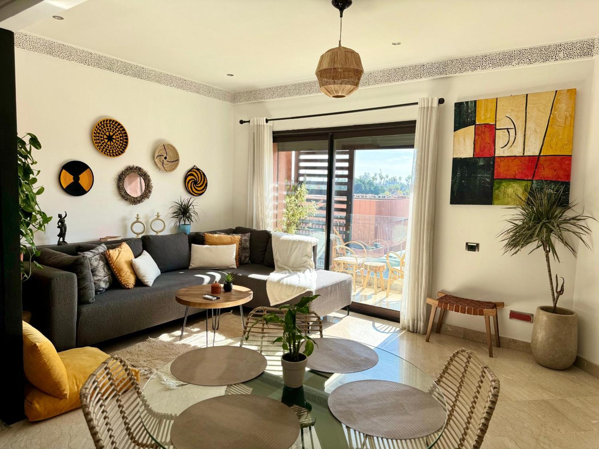 Zara Apartments Marrakech Marrakesh Bagian luar foto